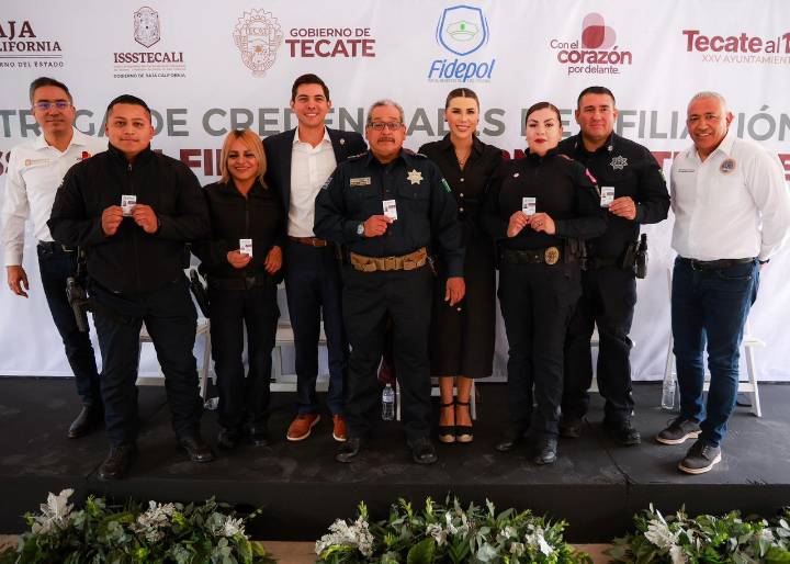 Policías de Tecate ya cuentan con servicios de salud del ISSSTECALI