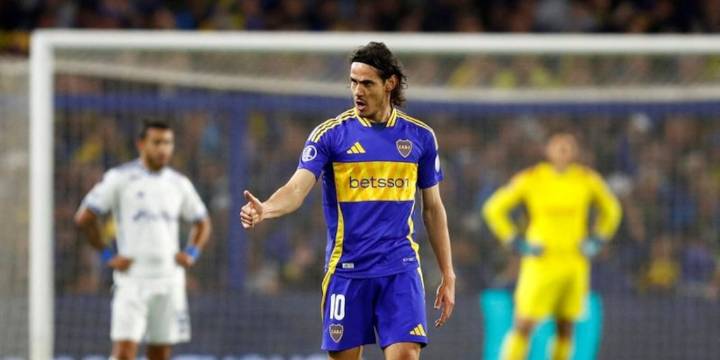 Boca Juniors confirmó la lesión que sufre Edinson Cavani: los 24 citados para el partido clave ante Barracas