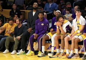 Lakers feel lack of LeBron in NBA season