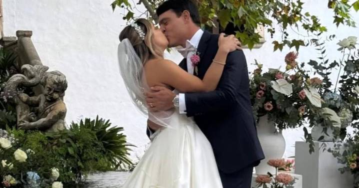 IMÁGENES: Así fueron las nupcias del velerista Pedro Fernández y Kassandra Martínez