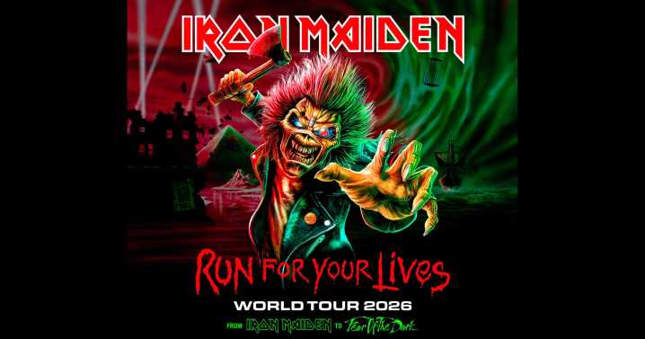 Iron Maiden regresa a México con su gira mundial “Run For Your Lives 2026”
