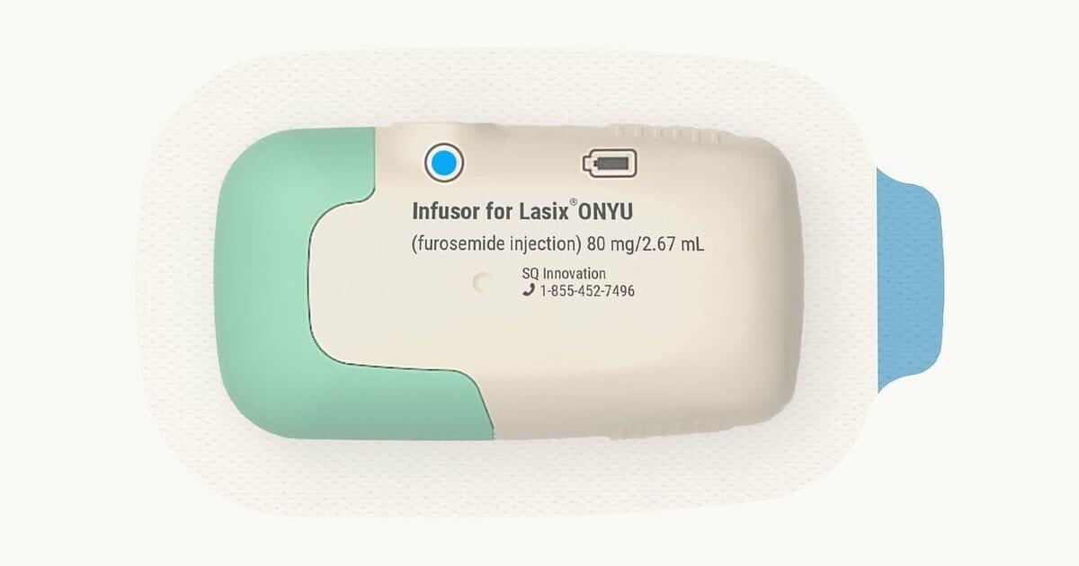FDA Approves At-Home Version of Lasix for Heart Failure Care