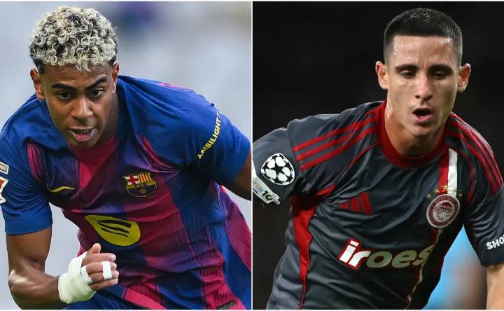 Barcelona vs Olympiacos: Confirmed lineups for Matchday 3 of 2025