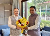 Odisha CM Mohan Majhi Meets BJP National President JP Nadda in Delhi