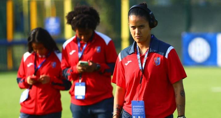 Poblana hace historia; primera mexicana en fútbol femenil en Albania
