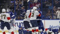 Tempers flare as Panthers target Lightning’s Brandon Hagel again