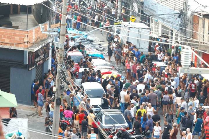 Río de Janeiro vive su operación policial más letal: suben a 132 las víctimas