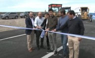 Torres habilitó la traza central de la Doble Trocha que une Trelew y Puerto Madryn