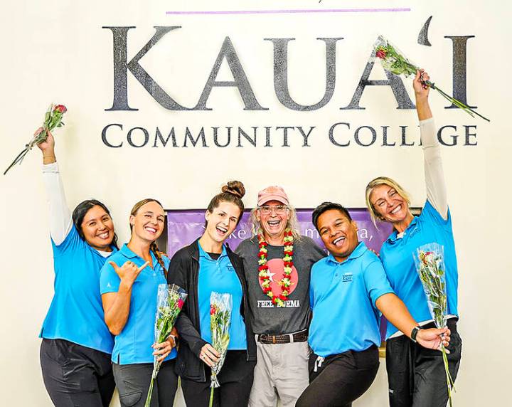 Jo Douglass help 5 students