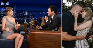 Taylor Swift Reveals What 'Nervous' Travis Kelce Said Before Leading Her to the Backyard's 'Secret Garden Oasis' to Propose