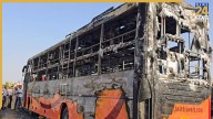 Jaisalmer bus fire: Helpline numbers issued after 20 passengers killed, CM visits injured at Jodhpur hospital