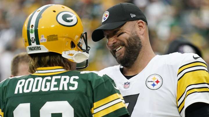 Aaron Rodgers needs 116 passing yards to pass Ben Roethlisberger on the all