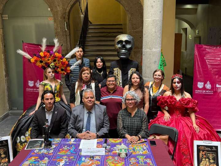 Convocan a participar en Festival de Ofrendas y Catrinas del C.H. con el tema 700 años de Tenochtitlán