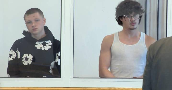 2 arraigned after 100+ person crowd burns and destroys Boston police cruiser