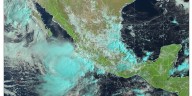 Se mantiene el pronóstico de lluvias de muy fuertes a intensas en el occidente y sur de México