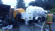 Choque y volcadura bloquean tramo Acatzingo