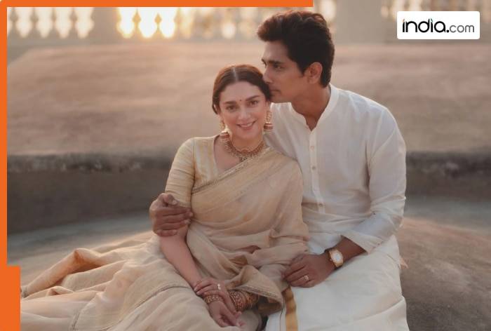 Aditi Rao Hydari and Siddharth’s love story proves fairytales can begin on a movie set; Here’s how their fairytale began