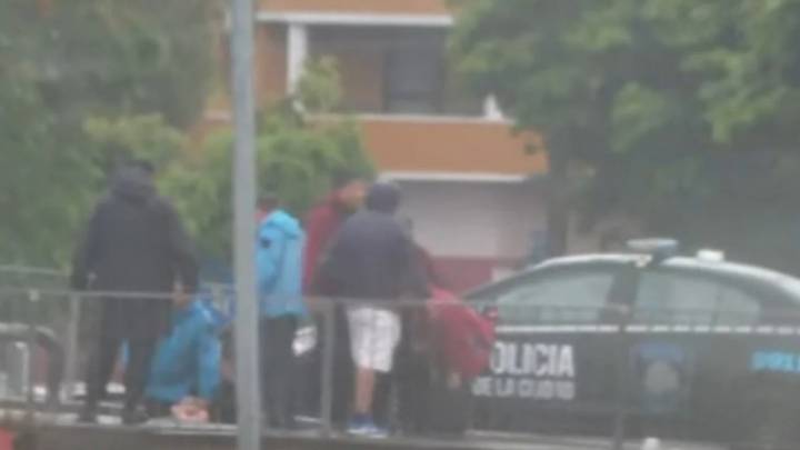 Un detenido en un confuso episodio durante el temporal