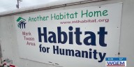 Habitat for Humanity building house for family in need with holidays around the corner