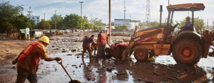 Hay 100 mil viviendas dañadas por las lluvias y 65 desaparecidos en cinco estados