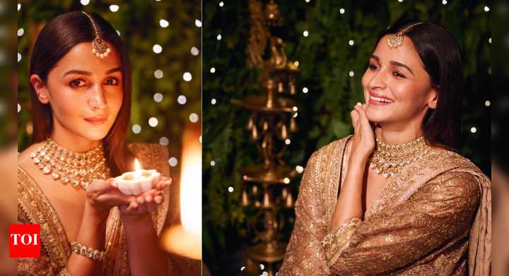 Alia Bhatt shares her last Diwali at Vaastu & matching outfits with Raha