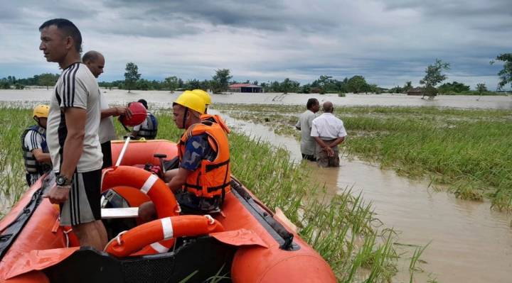 Nepalese villages are swept away by heavy rainfall and landslides, leaving at least 44 dead