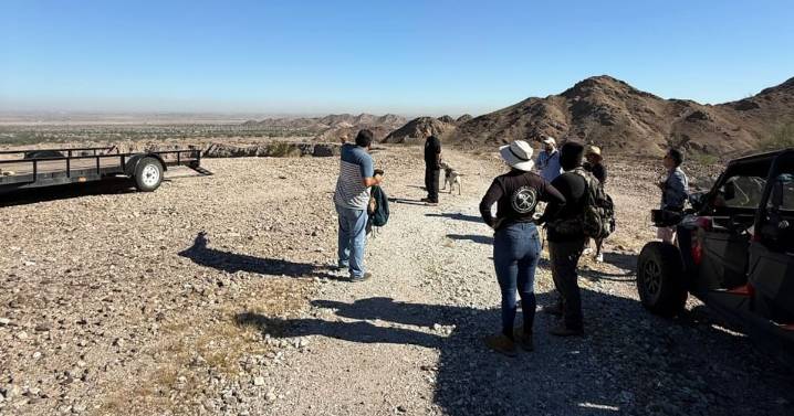 Localiza Célula de Búsqueda restos humanos en Sierra Cucapah