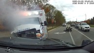 Dash camera video of Novi man stealing ambulance, crashing and resisting police