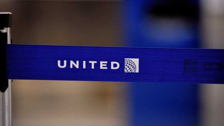 A United Airlines emergency landing likely caused by collision with a weather balloon