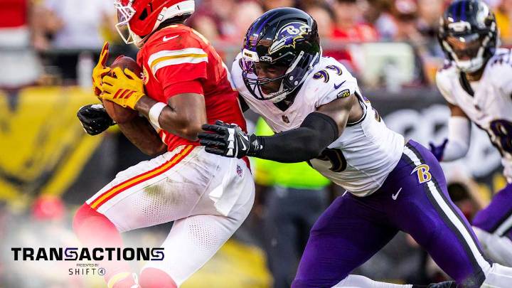 Reports: Ravens Trade Odafe Oweh to the Los Angeles Chargers