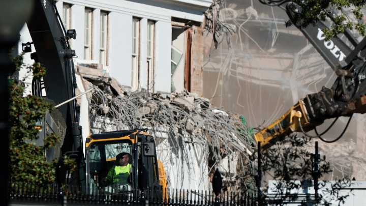 White House East Wing to be entirely gutted in a stark reversal