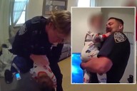 Rookie NYPD cops save choking baby in nerve