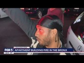 Good Samaritans rescue children trapped in Bronx apartment fire that injured 12