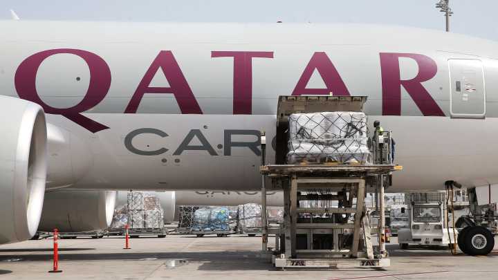 Vegetarian plane passenger was 'told to eat around meat' by stewards before he 'choked to death' on Qatar Airways plane