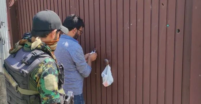 Immovable property of militant handler attached