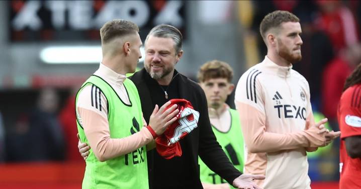Jimmy Thelin hails Aberdeen for surviving 'difficult times' as he sets them challenge after breakthrough win