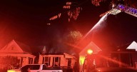 Crews on scene of early morning house fire in Evansville