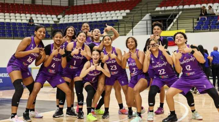 Venezuela vence a Colombia y avanza a las semifinales del Sudamericano FIBA Sub