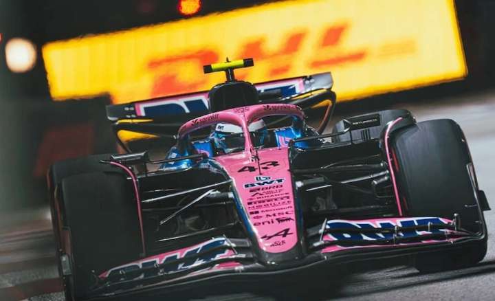 Colapinto terminó 16º en Singapur y criticó a Alpine