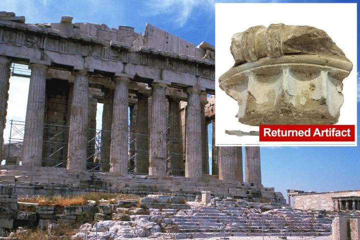 German woman who stole 2,400-year-old Greek relic returns it 50 years later