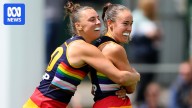 Crows bounce back with 17-point AFLW win over Eagles