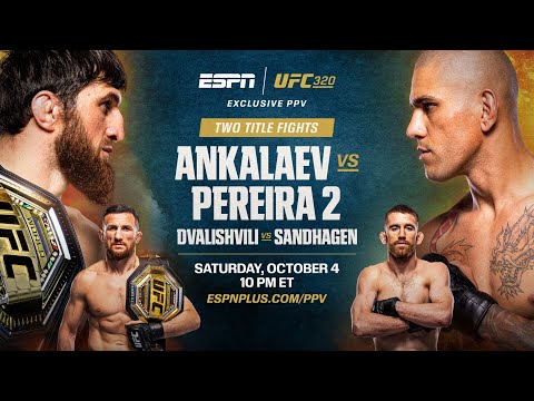 UFC 320 EN VIVO - cómo ver pelea Mangomed Ankalaev vs. Alex Pereira 2 por TV y Online en USA