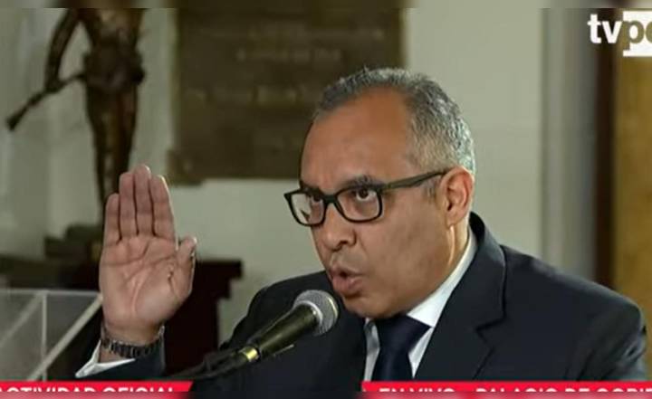 Juan Manuel Cavero Solano jura como nuevo ministro de Justicia en reemplazo de Santiváñez