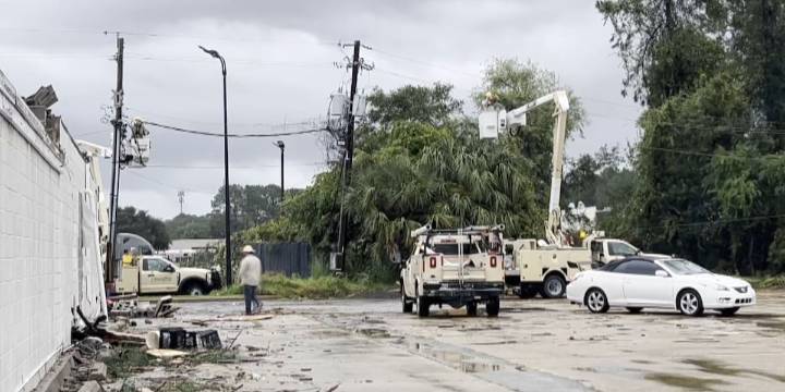 Damage reported in multiple cities after severe weather rolls across South Mississippi, officials say