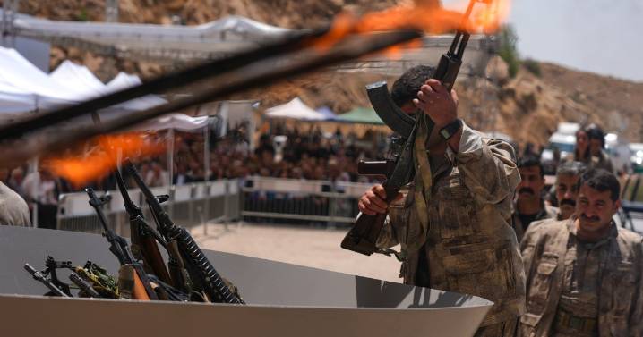 Kurdish rebel group PKK says it is withdrawing its fighters from Turkey