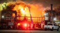 Massive fire breaks out at Chevron oil refinery near Los Angeles