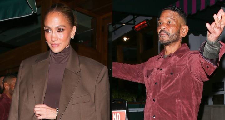 Jennifer Lopez Goes Chic in All Brown Outfit for Dinner with Longtime Manager Benny Medina | Benny Medina, Jennifer Lopez