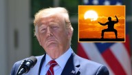 Trump Agrees To End Tariffs On China In Exchange For Their Kung Fu Masters Teaching Him The Death Touch
