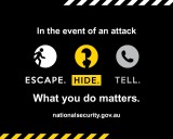 Escape. Hide. Tell – Critical Safety Advice for All Australians