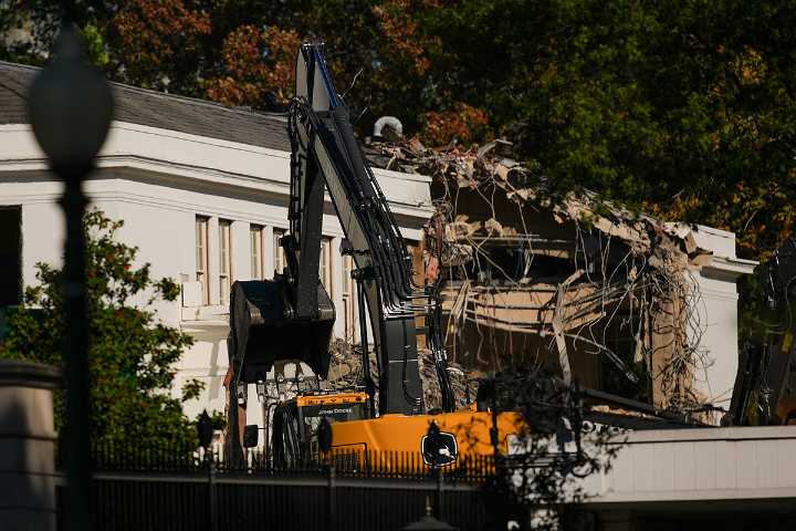 White House dismisses 'fake outrage' over East Wing renovations